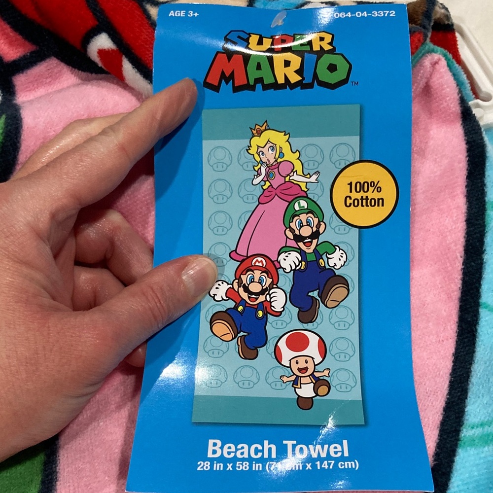Super Mario Towel
